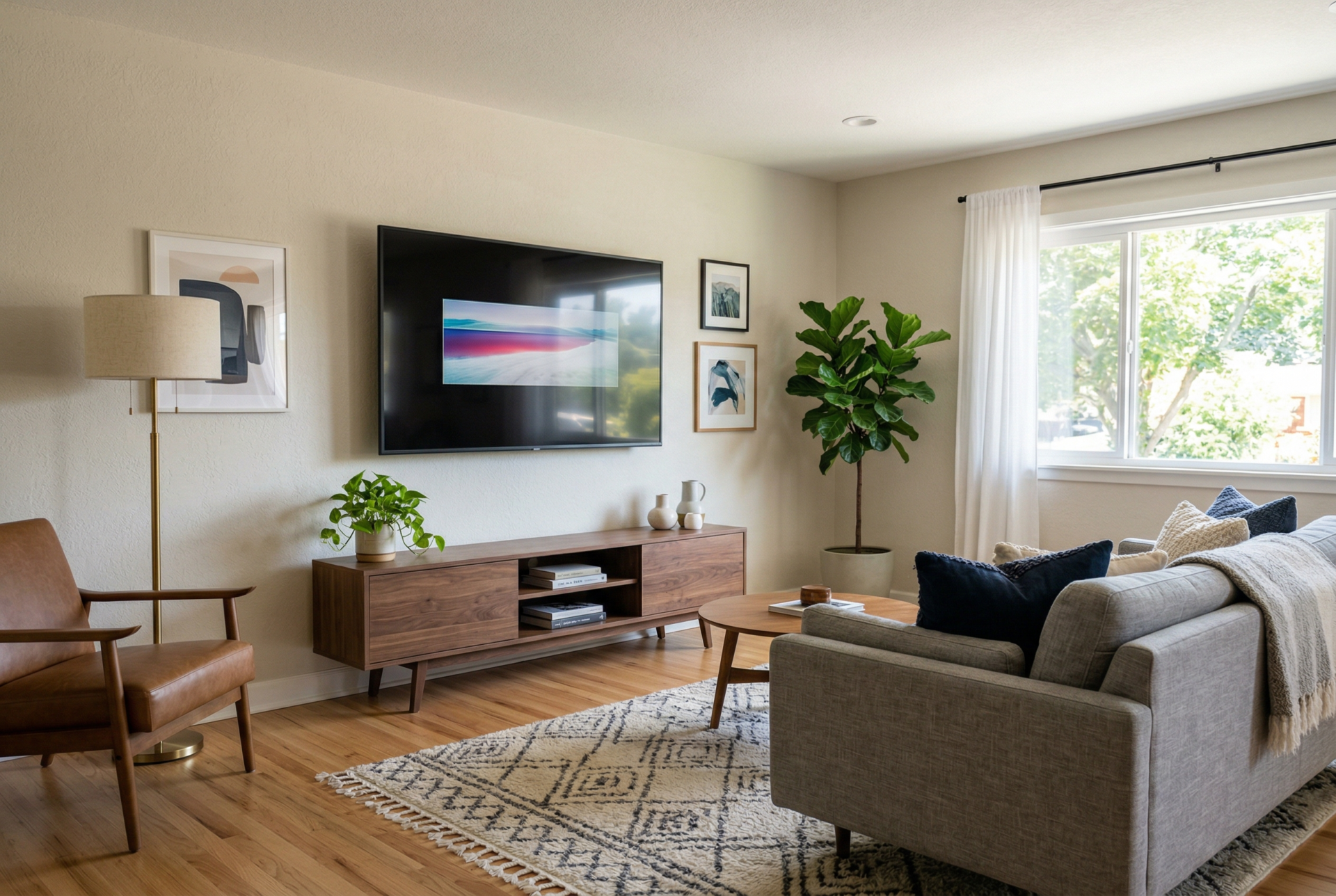 Small Living Room Ideas With TV: Smart Layouts & Couch Guide - HomeTips ...